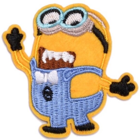 Set of 9 Minions Iron on Patches - Picture 7 of 10